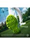 Hyperdrive Cricket Shoes | White/lime/blue | 7 Uk / 8 Us / 41 Eu | Vegan Leather - 4