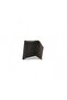 Dark Brown Leather Card Holder - Stitched Design - 2