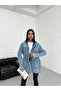 Trench Women's Denim Jacket - 3
