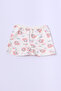 Girl's Patterned Shorts Set of 6 - 7