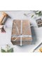 Italian Gift Wrapping Paper, Kraft Floral Leaf Patterned Packaging Paper, Gold, No-704G, 70X200Cm - 3
