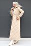 Aysema Fur Inflatable Coat Light Powder - 4