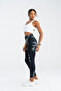 Super Stretchy Push-Up Detailed Tie-Dye Leggings - 2