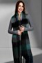 Women's Soft Textured Plaid Patterned Shoulder Shawl Scarf - 6
