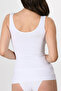 Breast Belly Tightening Seamless Silky Knitted Corset Tank Top - 3