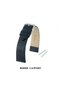 R4147 Leather Strap - Navy Blue - 22mm - 3