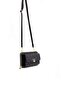 Black - Black Monogram Women's Phone Bag Sp921 - 2