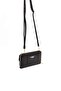 Black - Black Monogram Women's Phone Bag Sp921 - 3