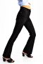 Ganikus Women's Black Flared Jeans-Flare Jean - 4