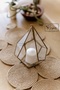 85x35cm Wicker Jute Living Room Kitchen Engagement Wedding Decorative Handmade Table Cloth Runner / American Service - 4