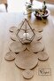 Natural Jute Straw Runner, 75x35cm, Handmade Jute Rope Living Room Coffee Table Cloth, Kitchen Table Cloth, Ranır - 2