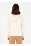 Women's Hood Regular Fit Sweatshirt Sw01-Sk024 Dmls - 5