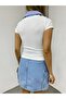 Collared Ottoman Collared Blouse -White - 2
