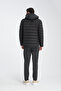 Hooded Men's Puffer Coat - 5