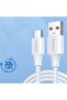 كابل شحن ومزامنة بيانات USB إلى USB-C بطول 1 متر - أبيض - 2