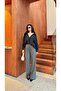 Low Shoulder Oversize Shirt - 3