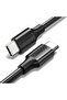 كابل USB-C 2.0 M/M بطول 2 متر - أسود