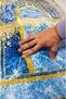 3 cm Thick Sponge Orthopedic Velvet Prayer Rug Knee Pain Free Prayer Mat - 3