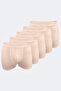 Invisible Boxer Men's Skin Color 5 Pack Milan Modal Non-Showing Boxer M014