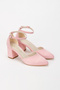 Women's Suede Classic Heeled Shoes - 4