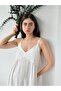 Tasarım June Strap Slit Dress Women White - 7