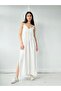 Tasarım June Strap Slit Dress Women White - 6