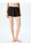 Loose Fit Mini Satin Shorts Pajama Bottoms - 3
