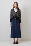 Striped Short Knitting Cardigan
