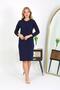 Cotton Home Dress Tunic Nightgown Navy Blue 13132 - 5