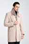 Men's Cashmere Thick Coat Overcoat Standard Fit with Rib Collar - 6