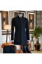 Men's Black New Season Stamp Coat