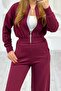 Modal Fabric Zipper Tracksuit Set - 3
