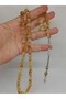 Citrine stone light & dark mixed color stone 99 rosary 8mm (27570) - 5