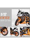 Ktm 1190 Rc8 R Model Engine Large Size 1 12 Scale Fine Detail Decoration and Toy Motorcycle - 7