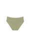 6-Piece Large Size Trophy Solid Color Panty Cotton Elastan Mix 6 Colors High Waist - 2