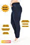 Plus Size Full Lycra Stretchy Comfort Model Elastic Waist Recovery High Waist Leggings Jeans