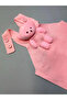 Buttoned Baby Kids Knitwear Salopet with Teddy Bear - 3