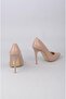 Select 1964 genuine leather stiletto (heel height: 11 cm) mink - 4