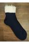 Women's 3 Pairs Wool Bearded Stylish Medium Boot Socks - 4