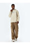 Hooded Sweatshirt with Slogan Print, Kangaroo Pocket Detail, and Embossed Cotton Blend - 2