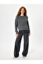 Knitwear Sweater Crew Neck Ruffle Detailed Long Sleeve - 2