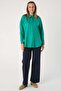 Emerald-Oversize Basic Shirt - 4