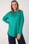 Emerald-Oversize Basic Shirt