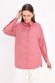 Light Rose-Oversize Basic Shirt
