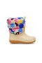 حذاء كلاسيكي للأطفال من Neopuff Geo Shapes Boot K - بيج / متعدد الألوان