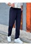 Men's Drawstring and Elastic Waist Jogger Chino Pants - 2