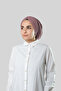 Violet Draped Casual Hijab Bonnet Sandy Drawstring 2315_21 - 3
