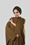 Khaki Draped Casual Hijab Bonnet Sandy Drawstring 2315_09 - 2