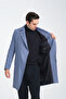 Men's Long Coat Zippered Fish Back Fabric - 5