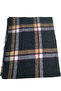 Plaid Lumberjack Shirt Fabric Shoulder Shawl Winter Shawl Neck Shawl Checked Scarf - 3